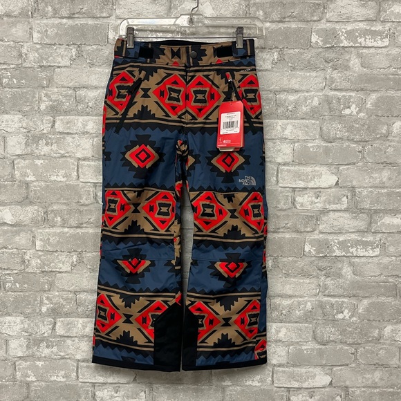 TNF Freedom Insulated Pants in Fiery Red Tribal Print - Picture 3 of 16